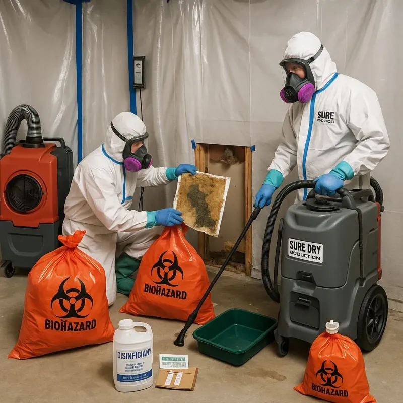 Contaminated Water Handling Protocols process in Ottawa County, OK