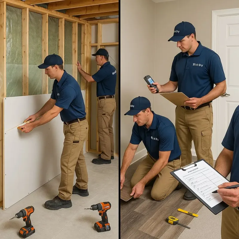 Repairs and Reconstruction process in Ottawa County, OK